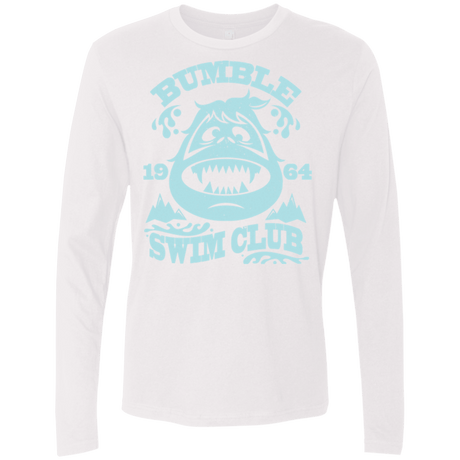 T-Shirts White / Small Bumble Club Men's Premium Long Sleeve