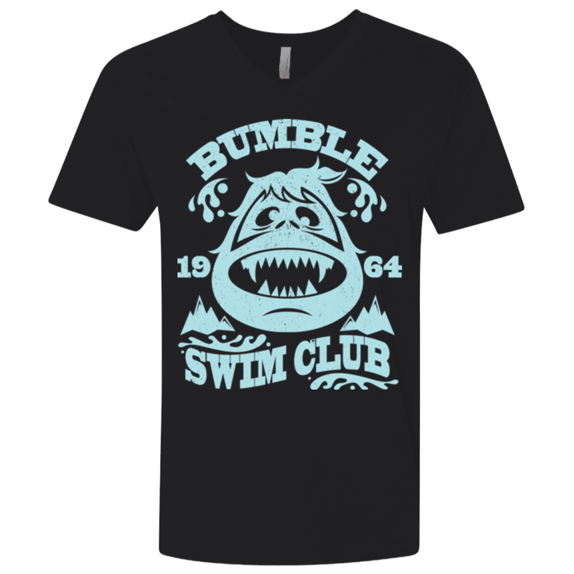 T-Shirts Black / X-Small Bumble Club Men's Premium V-Neck