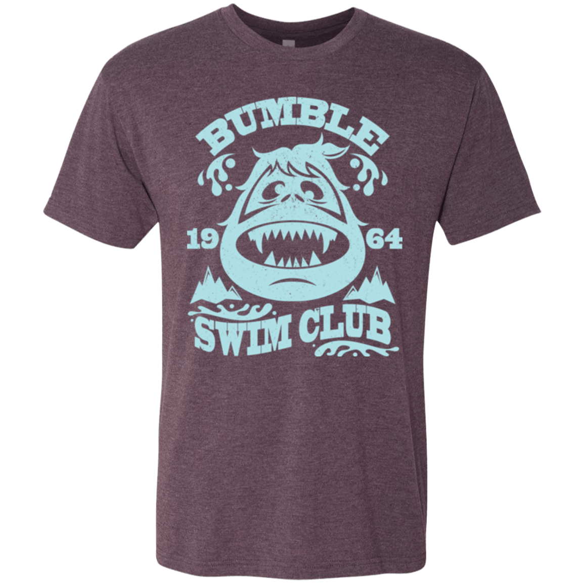 T-Shirts Vintage Purple / Small Bumble Club Men's Triblend T-Shirt
