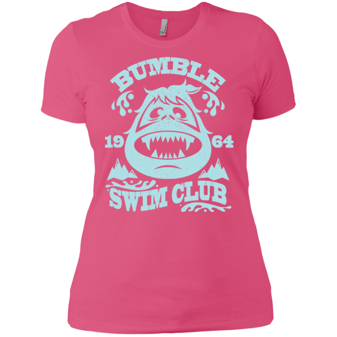 T-Shirts Hot Pink / X-Small Bumble Club Women's Premium T-Shirt