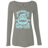T-Shirts Venetian Grey / Small Bumble Club Women's Triblend Long Sleeve Shirt