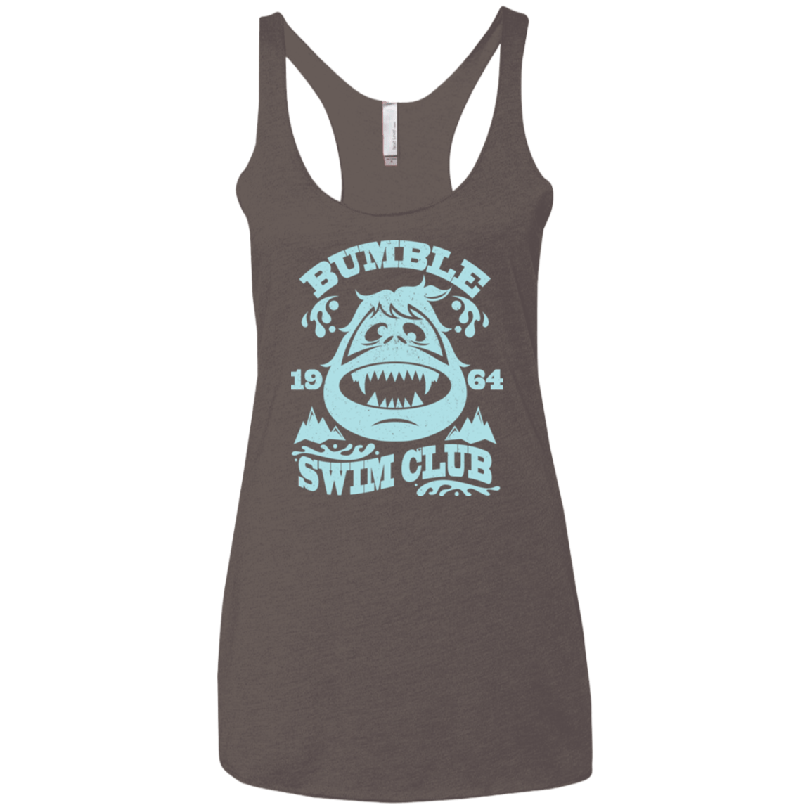 T-Shirts Macchiato / X-Small Bumble Club Women's Triblend Racerback Tank
