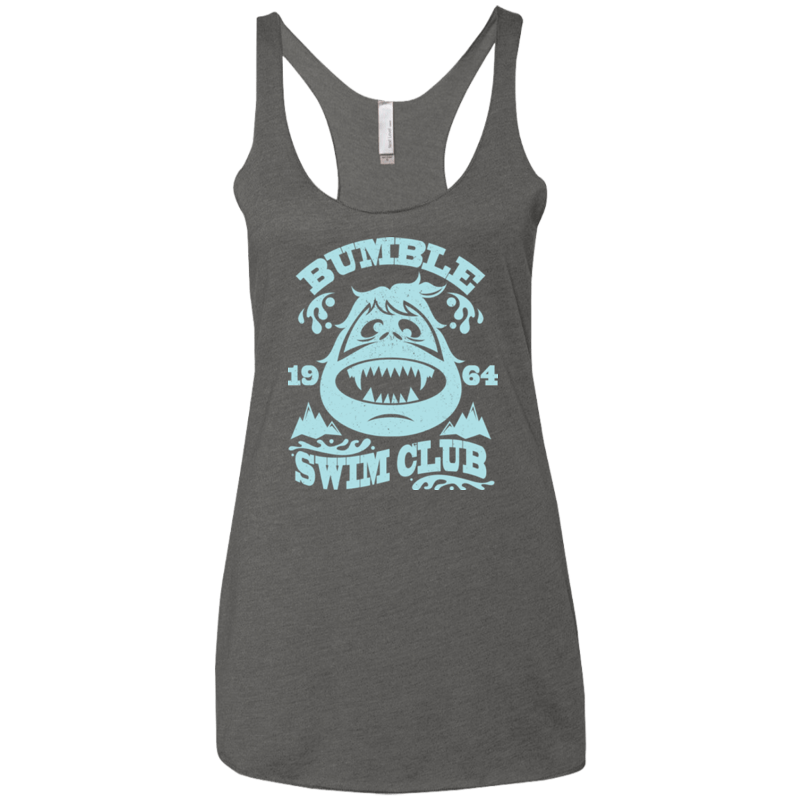 T-Shirts Premium Heather / X-Small Bumble Club Women's Triblend Racerback Tank