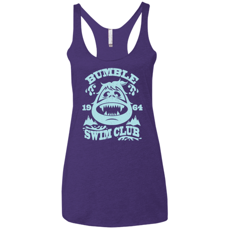 T-Shirts Purple / X-Small Bumble Club Women's Triblend Racerback Tank