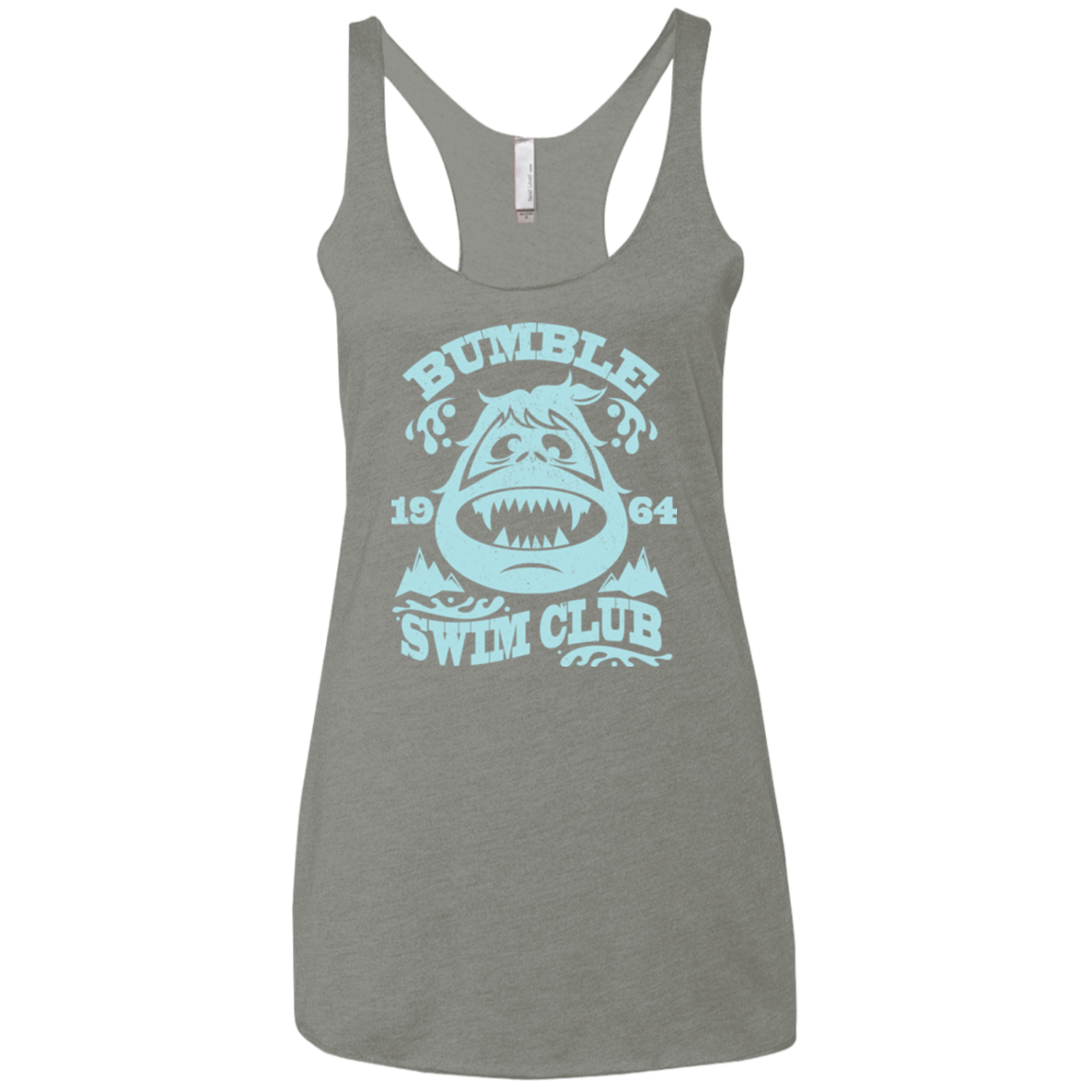 T-Shirts Venetian Grey / X-Small Bumble Club Women's Triblend Racerback Tank