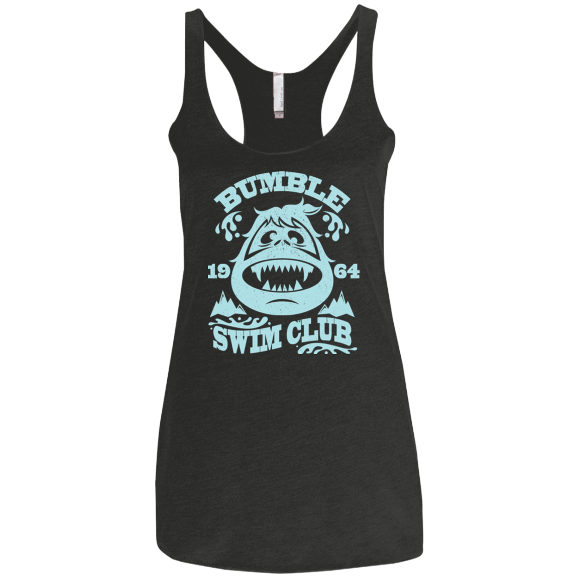 T-Shirts Vintage Black / X-Small Bumble Club Women's Triblend Racerback Tank