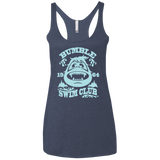 T-Shirts Vintage Navy / X-Small Bumble Club Women's Triblend Racerback Tank