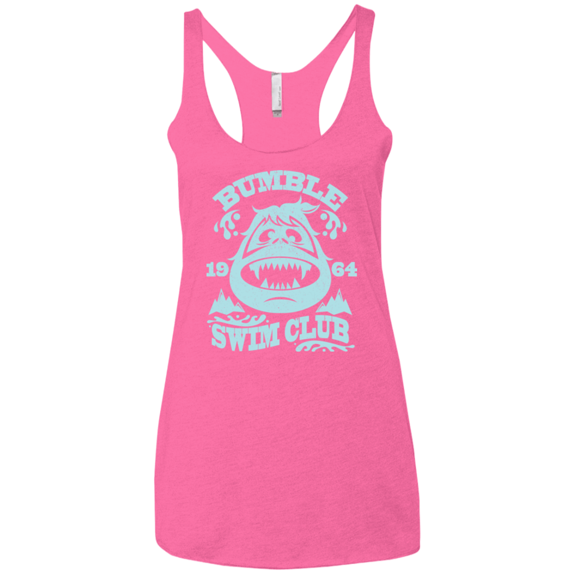 T-Shirts Vintage Pink / X-Small Bumble Club Women's Triblend Racerback Tank