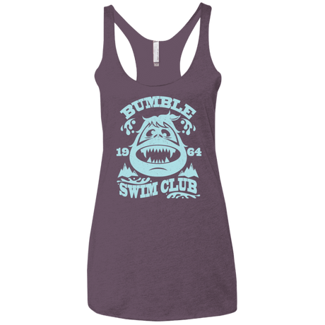 T-Shirts Vintage Purple / X-Small Bumble Club Women's Triblend Racerback Tank