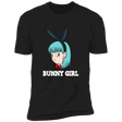 T-Shirts Black / X-Small Bunny Girl Men's Premium T-Shirt