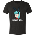 T-Shirts Vintage Black / S Bunny Girl Men's Triblend T-Shirt
