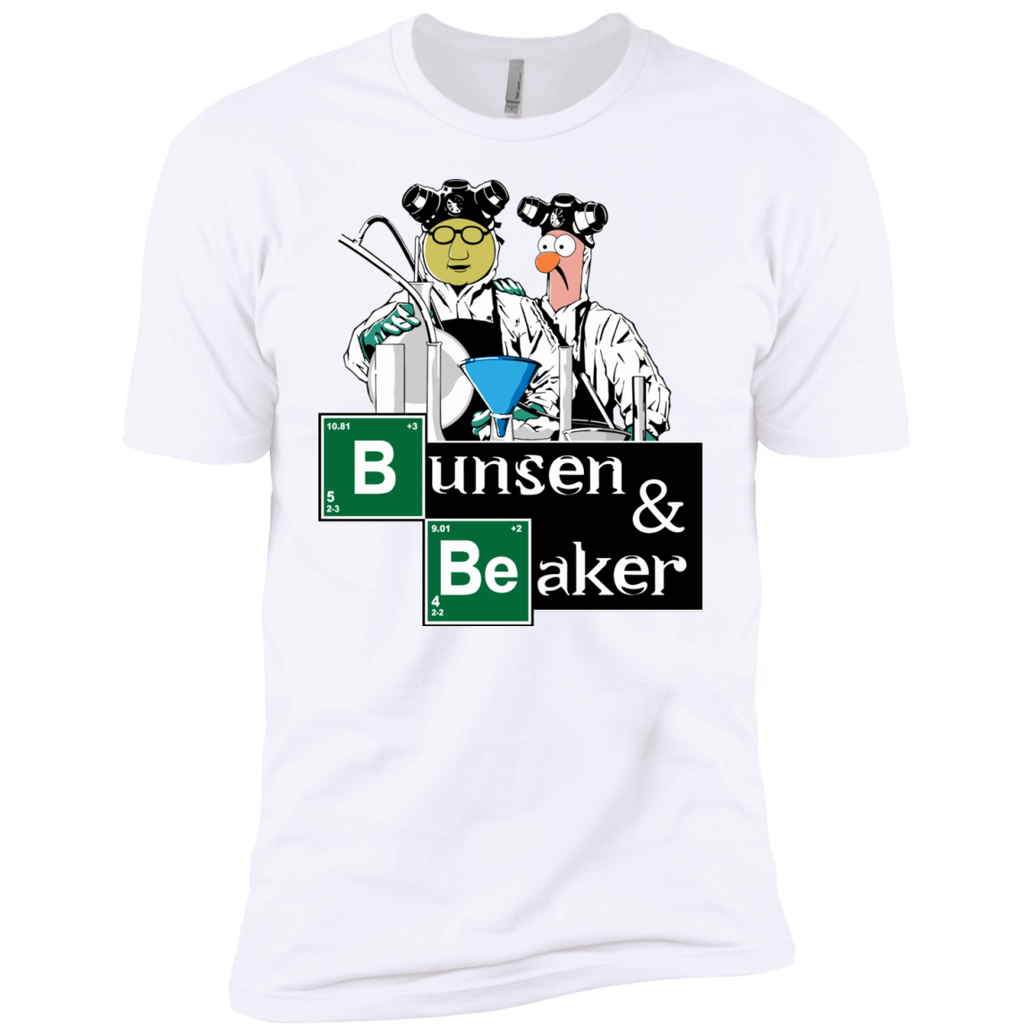 T-Shirts White / YXS Bunsen & Beaker Boys Premium T-Shirt