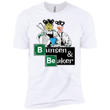 T-Shirts White / YXS Bunsen & Beaker Boys Premium T-Shirt