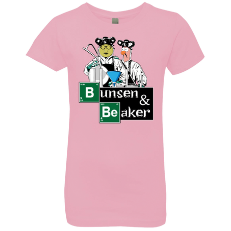 T-Shirts Light Pink / YXS Bunsen & Beaker Girls Premium T-Shirt
