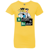 T-Shirts Vibrant Yellow / YXS Bunsen & Beaker Girls Premium T-Shirt