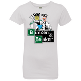 T-Shirts White / YXS Bunsen & Beaker Girls Premium T-Shirt