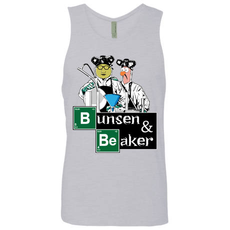 T-Shirts Heather Grey / Small Bunsen & Beaker Men's Premium Tank Top
