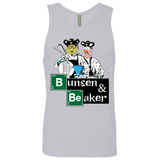 T-Shirts Heather Grey / Small Bunsen & Beaker Men's Premium Tank Top