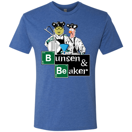 T-Shirts Vintage Royal / Small Bunsen & Beaker Men's Triblend T-Shirt