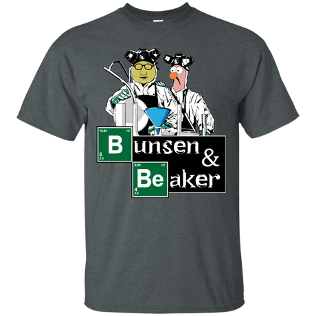 T-Shirts Dark Heather / Small Bunsen & Beaker T-Shirt