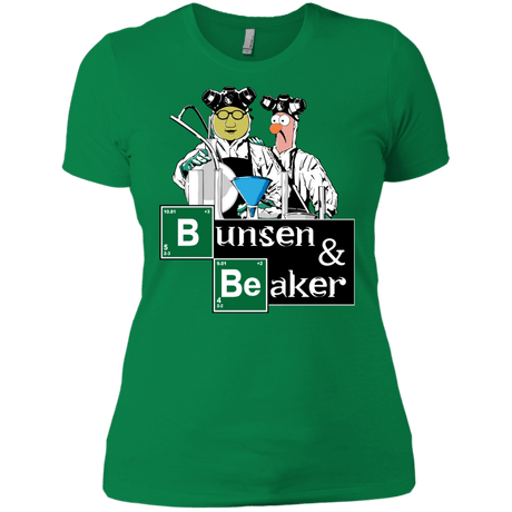 T-Shirts Kelly Green / X-Small Bunsen & Beaker Women's Premium T-Shirt