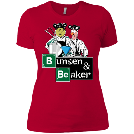 T-Shirts Red / X-Small Bunsen & Beaker Women's Premium T-Shirt