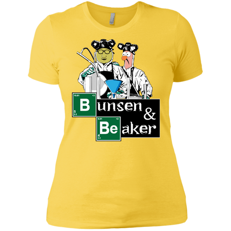 T-Shirts Vibrant Yellow / X-Small Bunsen & Beaker Women's Premium T-Shirt