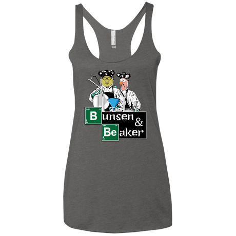 T-Shirts Premium Heather / X-Small Bunsen & Beaker Women's Triblend Racerback Tank