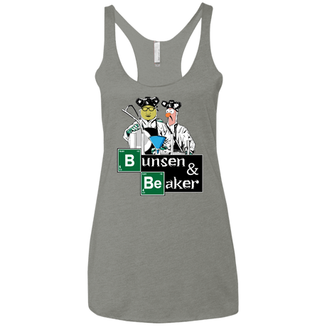 T-Shirts Venetian Grey / X-Small Bunsen & Beaker Women's Triblend Racerback Tank