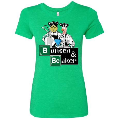 T-Shirts Envy / Small Bunsen & Beaker Women's Triblend T-Shirt