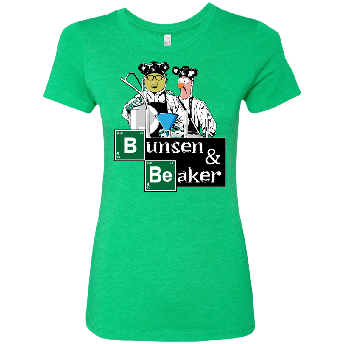 T-Shirts Envy / Small Bunsen & Beaker Women's Triblend T-Shirt