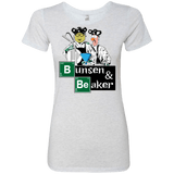 T-Shirts Heather White / Small Bunsen & Beaker Women's Triblend T-Shirt