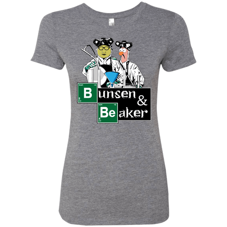 T-Shirts Premium Heather / Small Bunsen & Beaker Women's Triblend T-Shirt