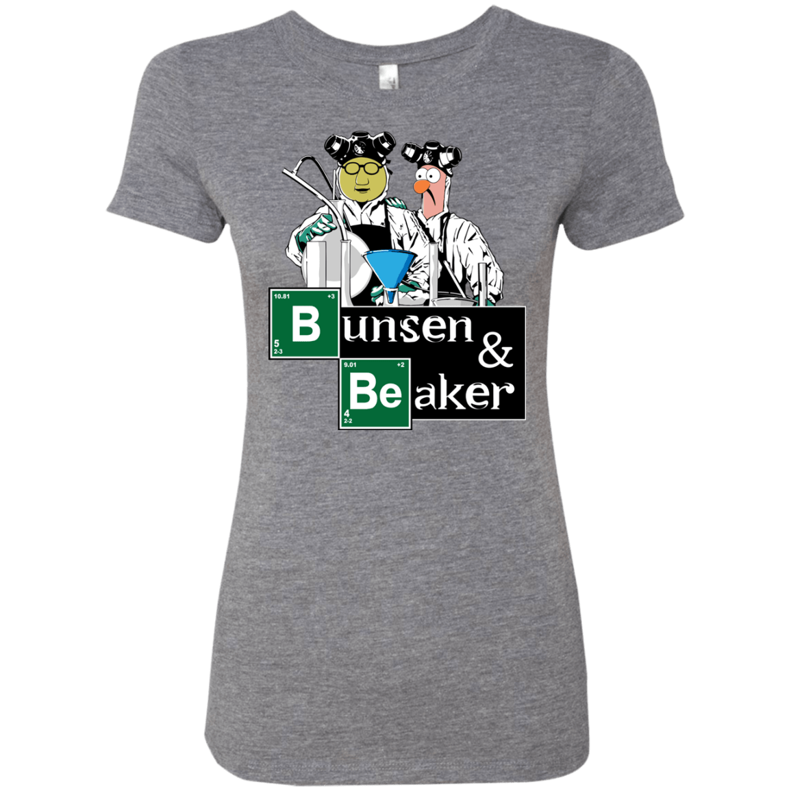 T-Shirts Premium Heather / Small Bunsen & Beaker Women's Triblend T-Shirt