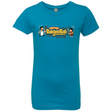 T-Shirts Turquoise / YXS Burger Bob Girls Premium T-Shirt