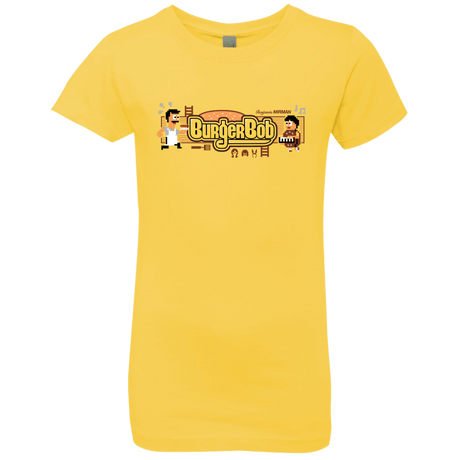 T-Shirts Vibrant Yellow / YXS Burger Bob Girls Premium T-Shirt
