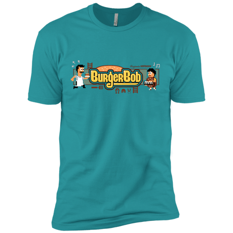 T-Shirts Tahiti Blue / X-Small Burger Bob Men's Premium T-Shirt