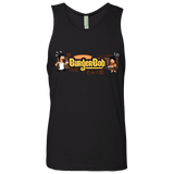 T-Shirts Black / Small Burger Bob Men's Premium Tank Top