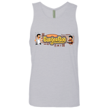 T-Shirts Heather Grey / Small Burger Bob Men's Premium Tank Top