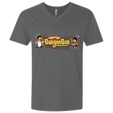 T-Shirts Heavy Metal / X-Small Burger Bob Men's Premium V-Neck