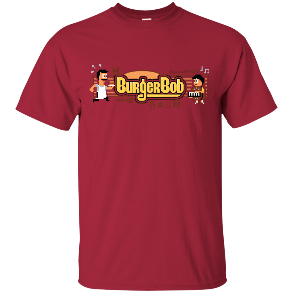 T-Shirts Cardinal / Small Burger Bob T-Shirt