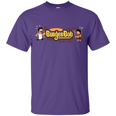 T-Shirts Purple / Small Burger Bob T-Shirt