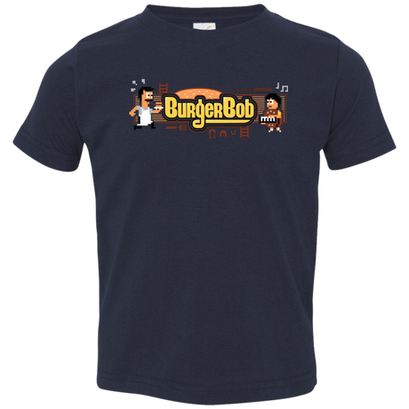 T-Shirts Navy / 2T Burger Bob Toddler Premium T-Shirt