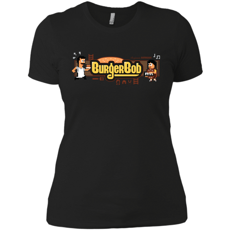 T-Shirts Black / X-Small Burger Bob Women's Premium T-Shirt