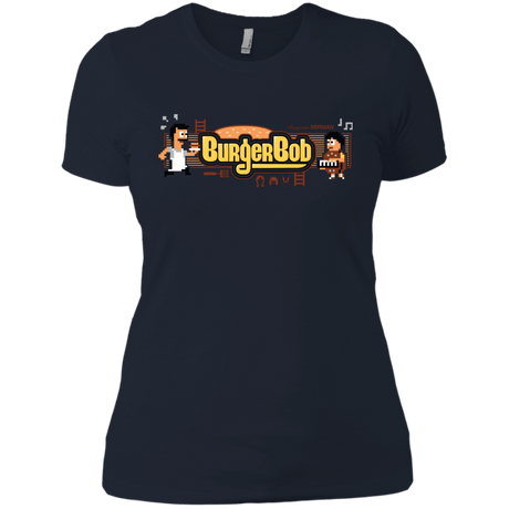 T-Shirts Midnight Navy / X-Small Burger Bob Women's Premium T-Shirt