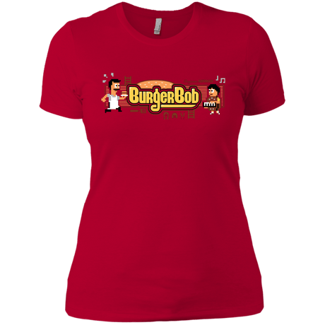 T-Shirts Red / X-Small Burger Bob Women's Premium T-Shirt