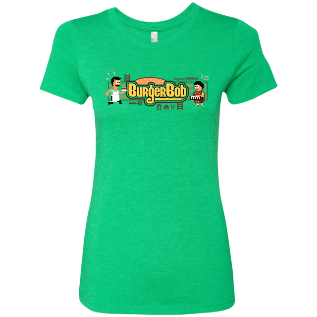 T-Shirts Envy / Small Burger Bob Women's Triblend T-Shirt