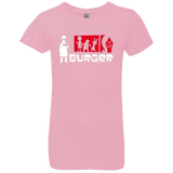 T-Shirts Light Pink / YXS Burger Girls Premium T-Shirt