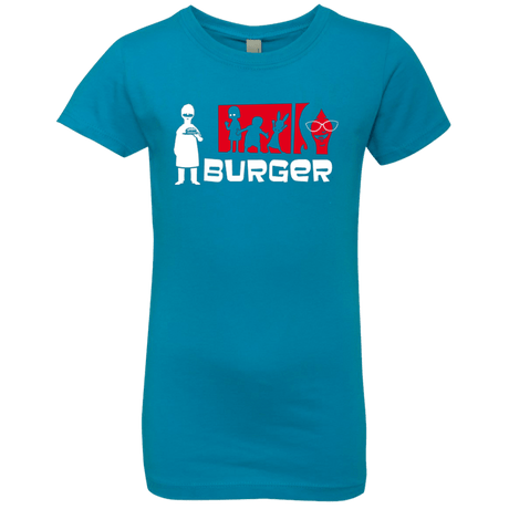 T-Shirts Turquoise / YXS Burger Girls Premium T-Shirt
