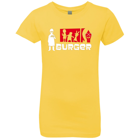 T-Shirts Vibrant Yellow / YXS Burger Girls Premium T-Shirt